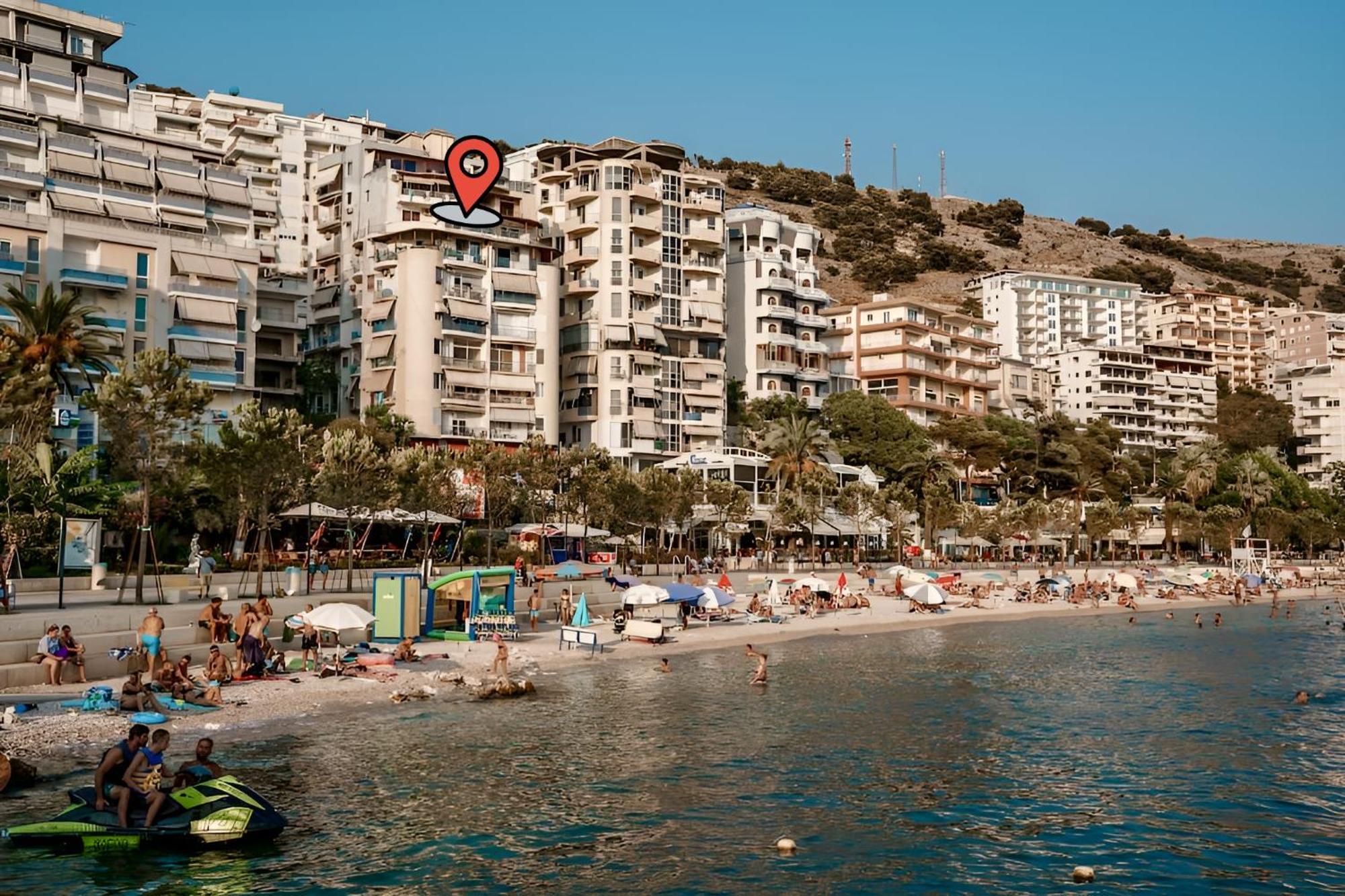 Sea Breeze Apartment Sarande Ngoại thất bức ảnh